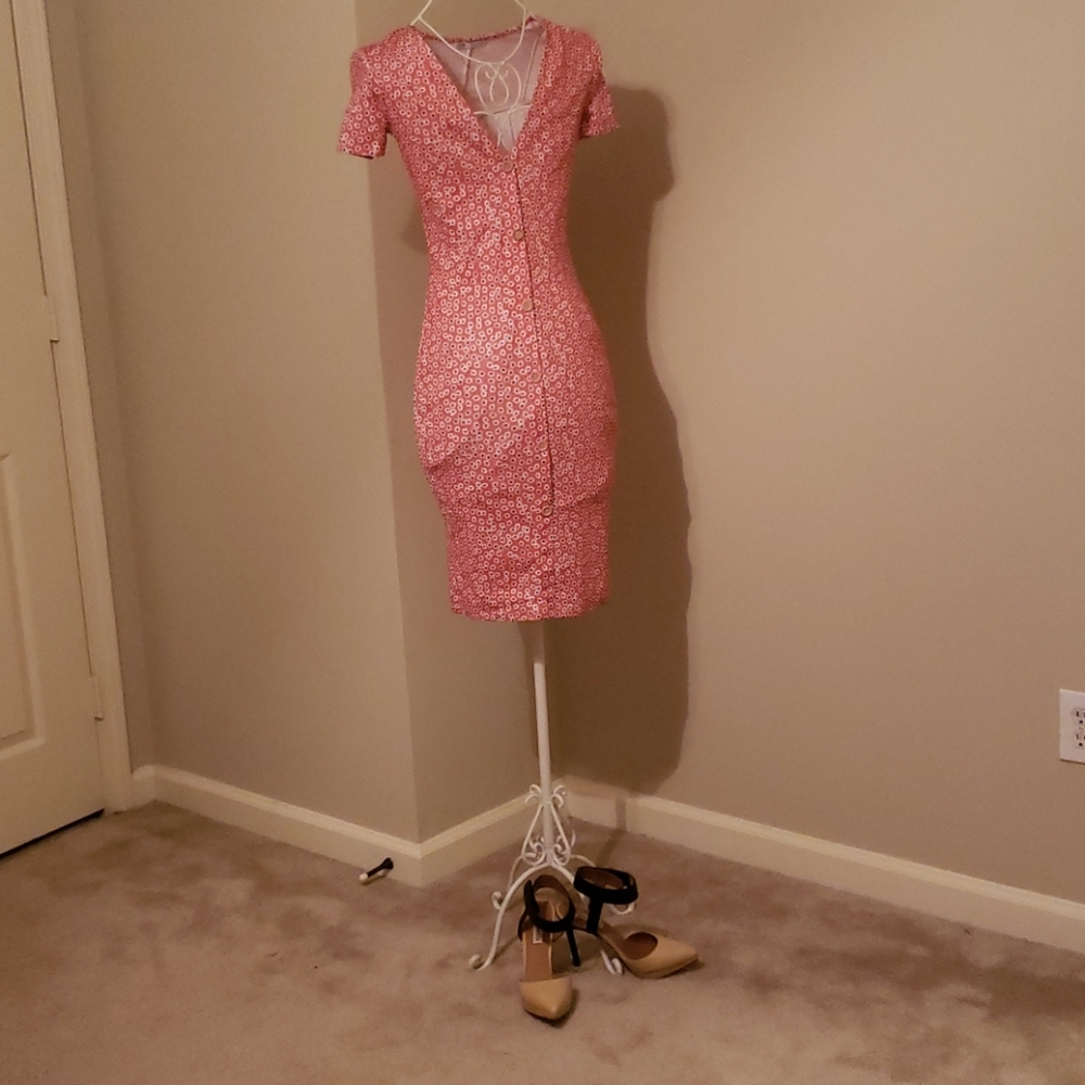 Summer Floral Midi Dress
